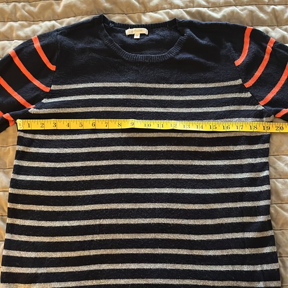 Stitch Fix brand 41 Hawthorn Navy Striped Sweater size large - Picture 4 of 6